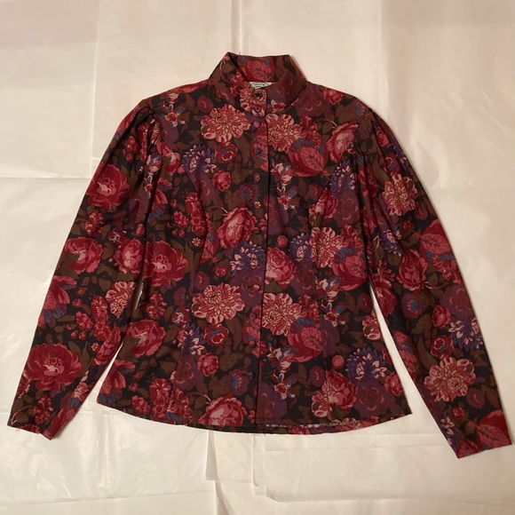 Vintage Laura Ashley Classic Floral Blouse - Picture 5 of 9